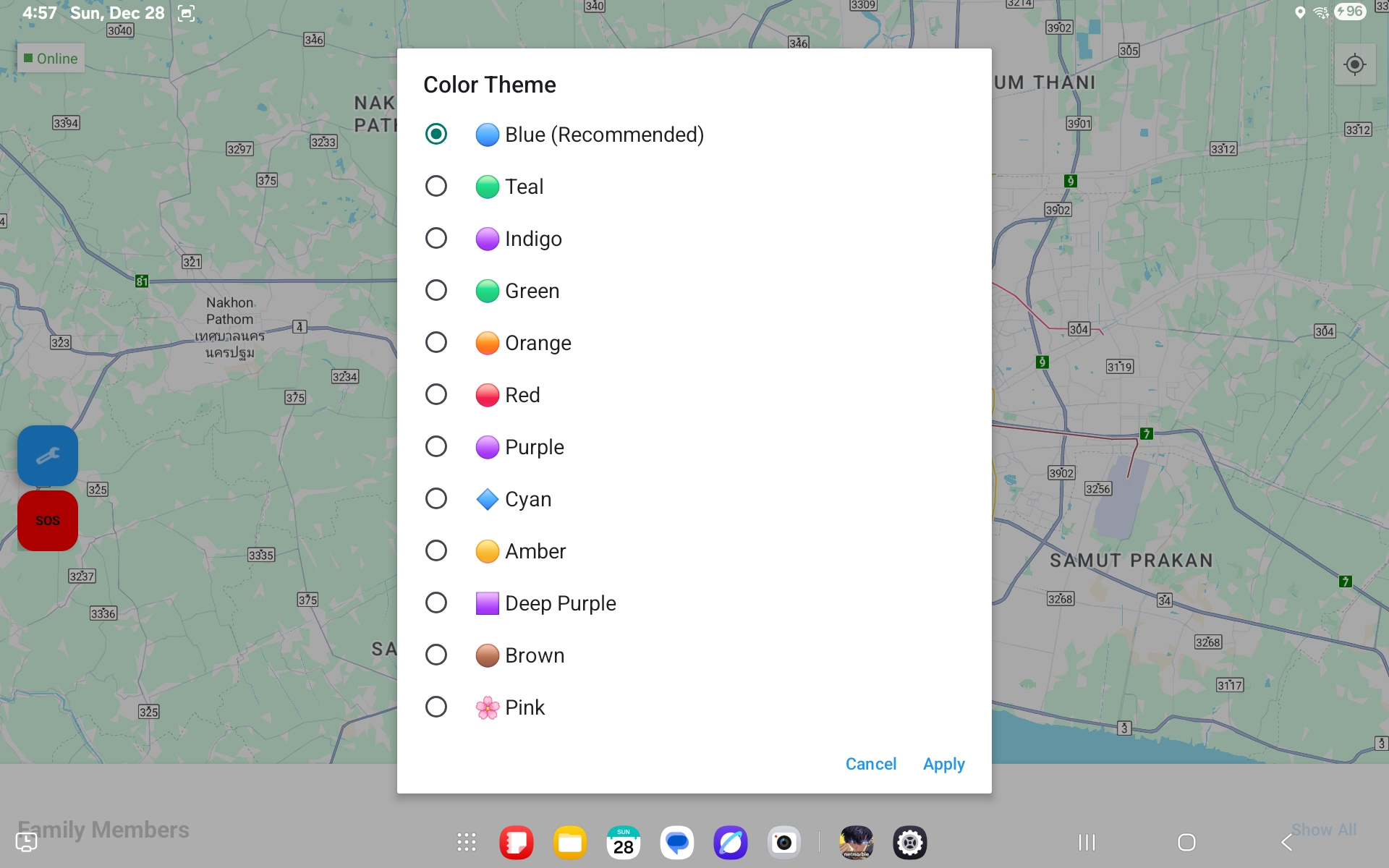Location history with route playback