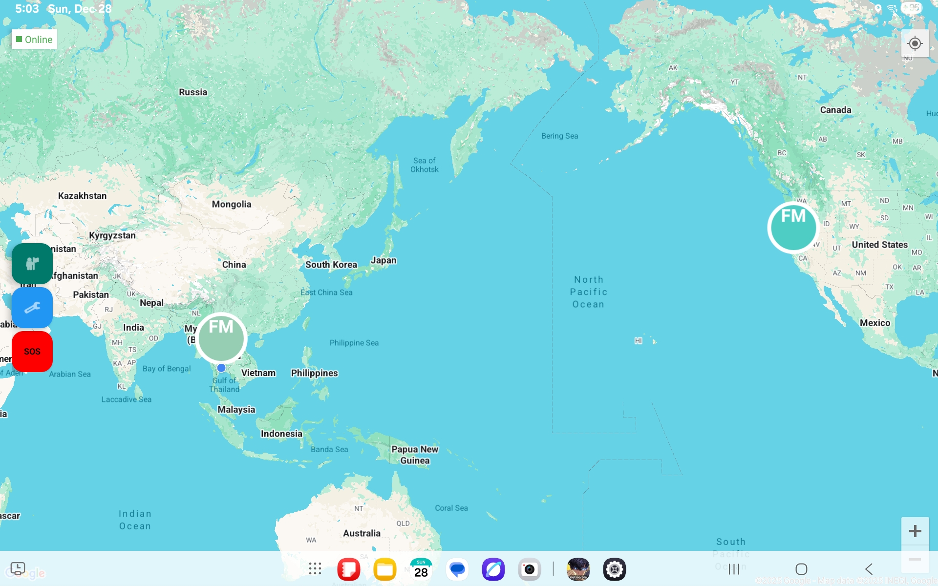 Available map styles